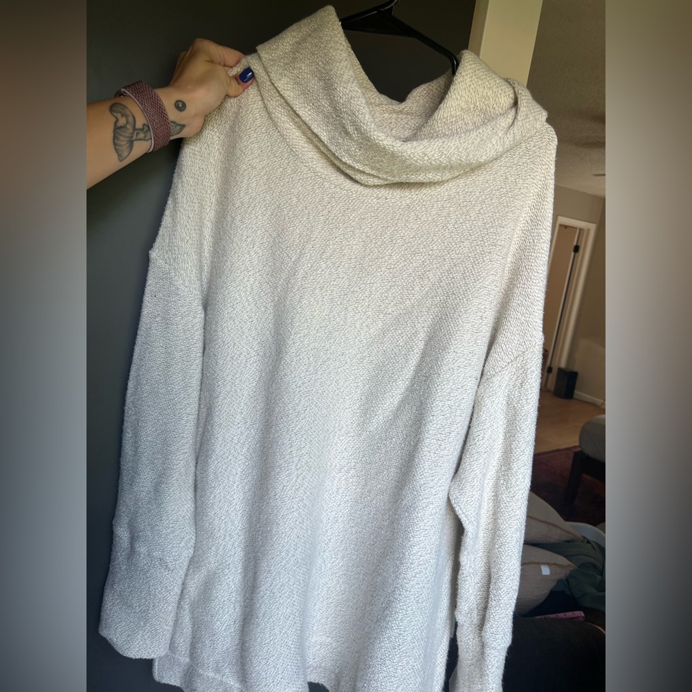 Ava & Viv Cream Knit Sweater - Picture 6 of 8